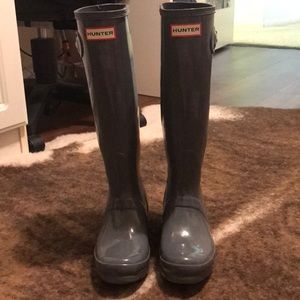 Gray Hunter Rainboots